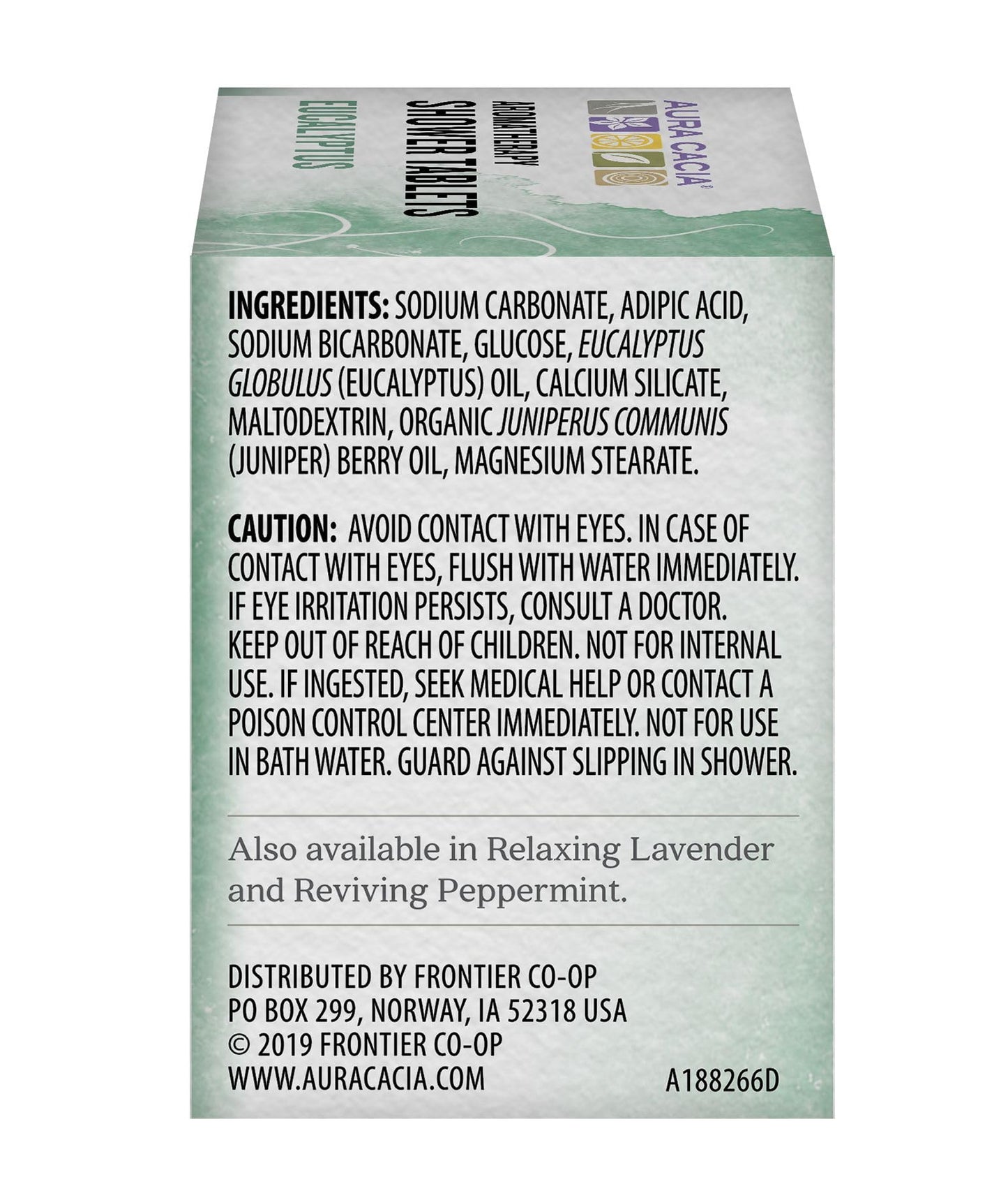 Aura Cacia Purifying Aromatherapy Shower Tablets Eucalyptus - 3 Tablets Beauty and Personal Care Aura Cacia