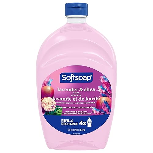 Softsoap Deeply Moisturizing Liquid Hand Soap Refill, Lavender & Shea Butter - 50 Fl. Oz