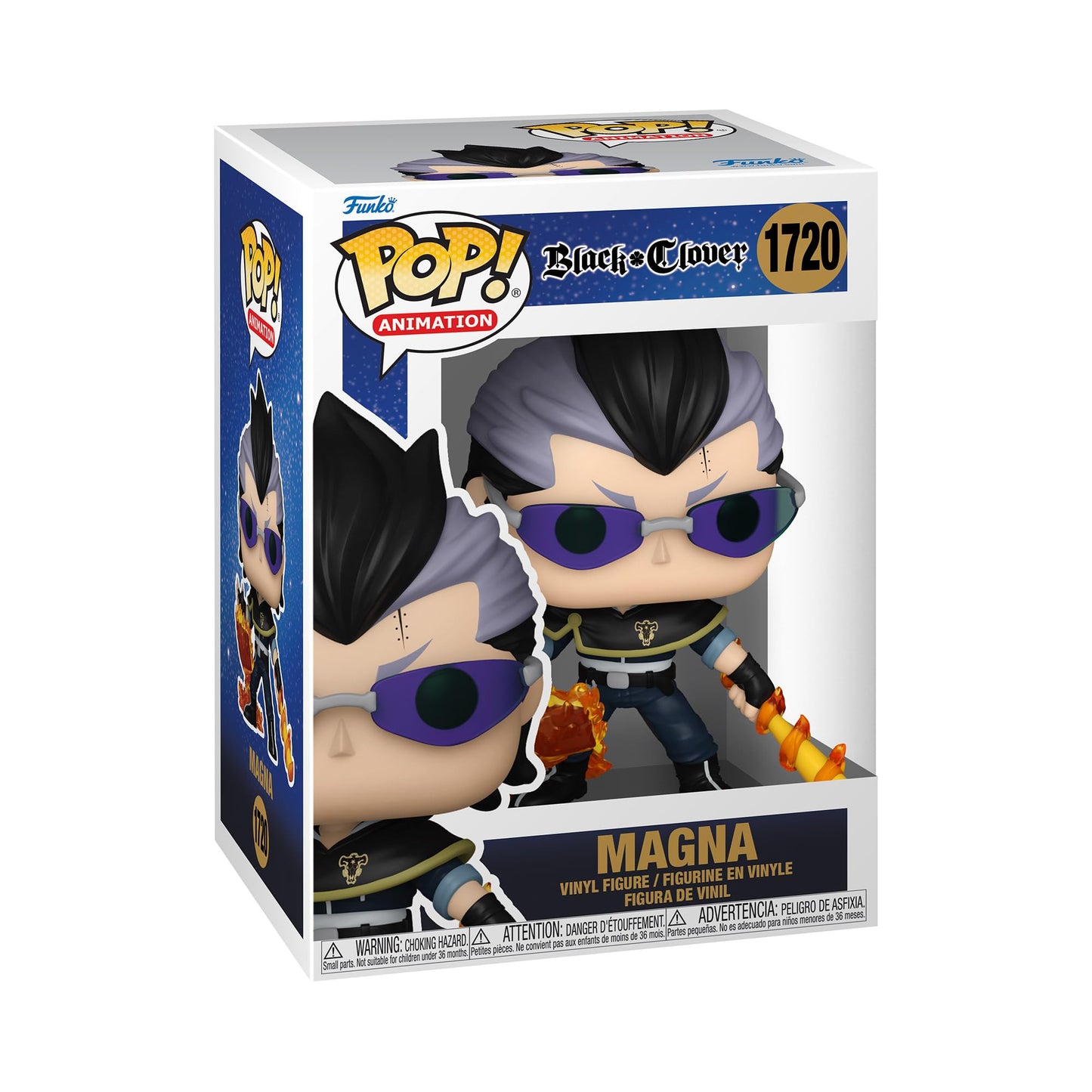 Funko POP! Animation: Black Clover - Magna Swing - Collectable Vinyl Figure - Gift Idea - Official Merchandise - for Kids & Adults - Anime Fans…