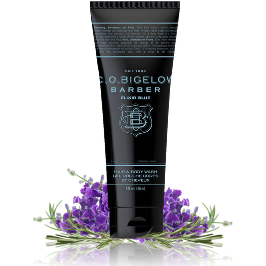 C.O. Bigelow Men's Lavender & Rosemary Moisturizing Shampoo & Body Wash - Elixir Blue No. 1604, 8 fl oz Beauty & Personal Care C. O. Bigelow