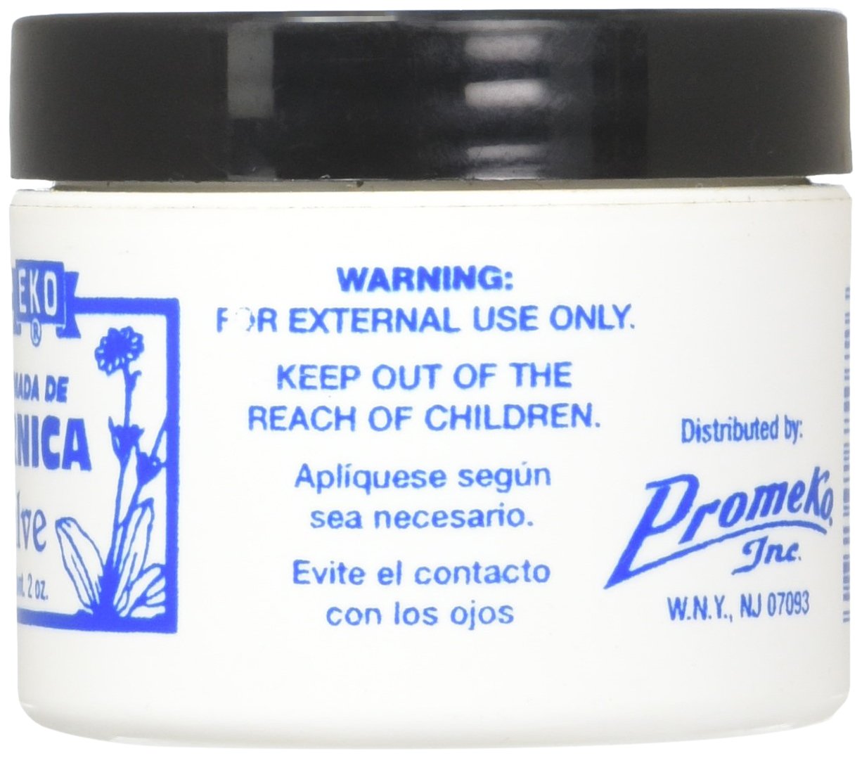 Arnica Spanish Label Pomade, 2 Ounce