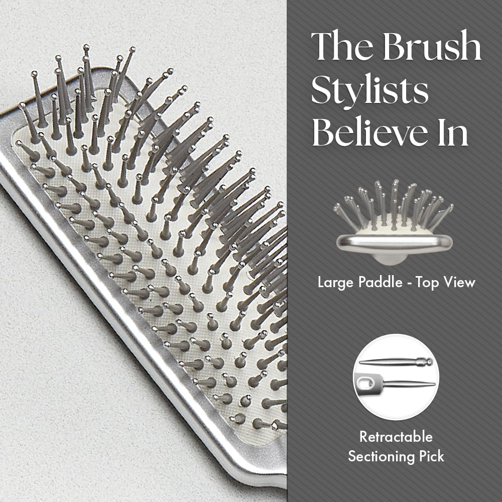 Olivia Garden Ceramic + Ion XL Pro Paddle Hair Brush, Small (CIXL-PROS)