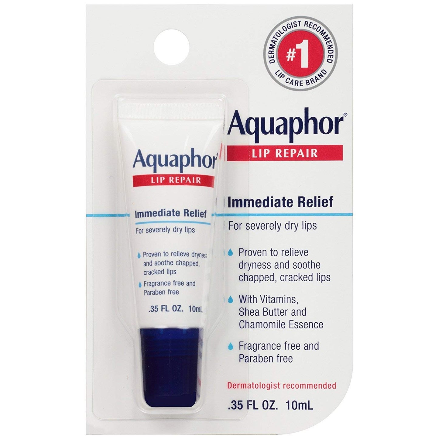 Aquaphor Lip Repair 0.35 oz (Pack of 7) Beauty and Personal Care Aquaphor
