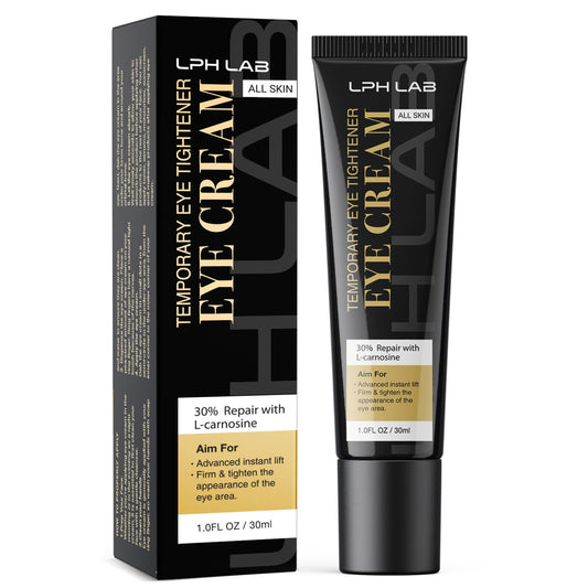 LPH LAB Temporary Eye Tightener Eye Cream for Under-Eye Bags, Dark Circles & Puffiness, Anti Aging Fine Lines, Firm That Delicate Skin Under Your