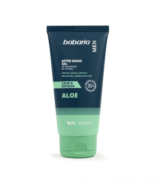 Babaria Men After Shave Gel Aloe 150Ml Beauty and Personal Care Babaria