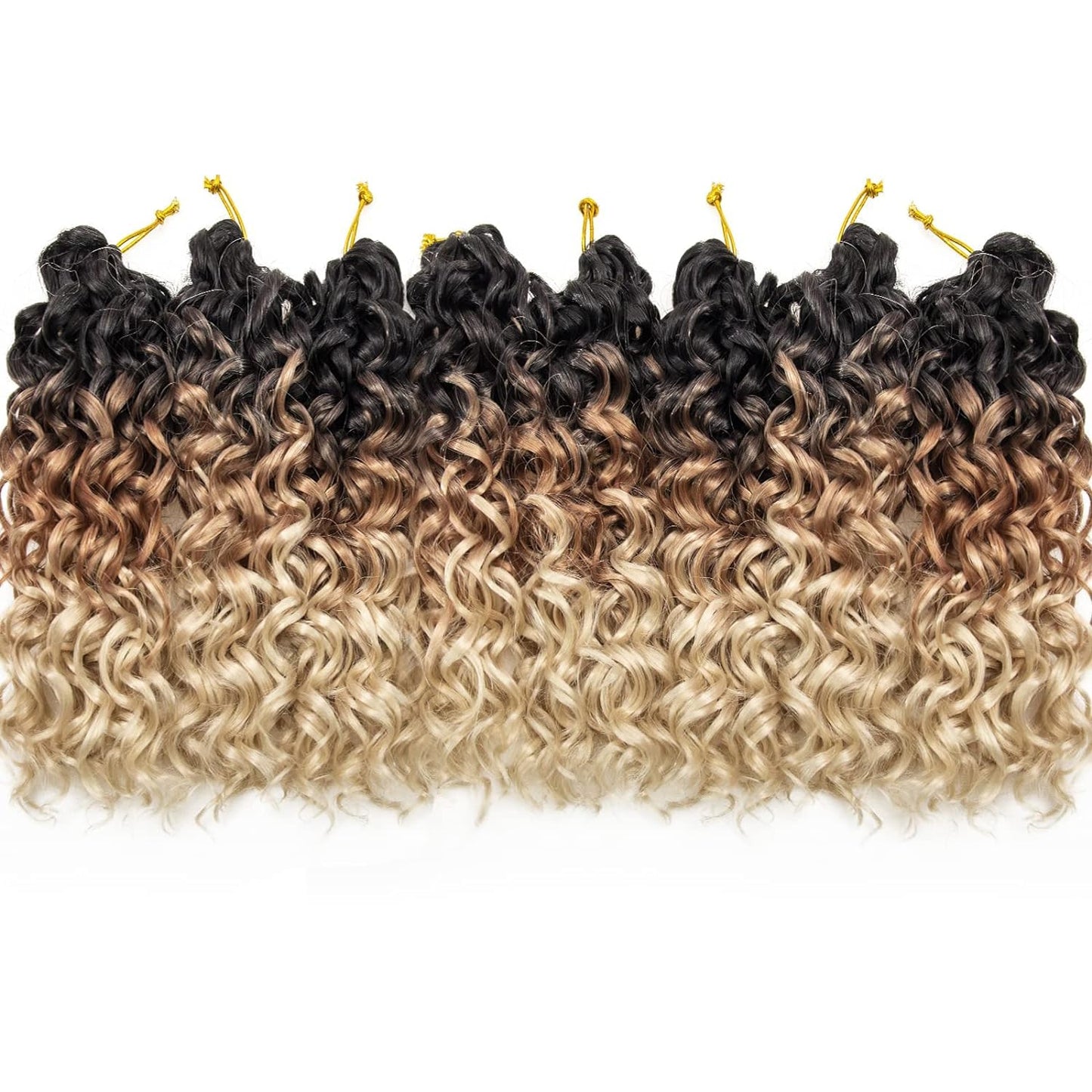 YXCHERISHAIR 8 Packs Curly Crochet Hair GoGo Curl Crochet hair for Women Deep Wave Braiding hair,Synthetic Bohemian Crochett Braid Water Wave Crochett Beauty and Personal Care YXCHERISHAIR