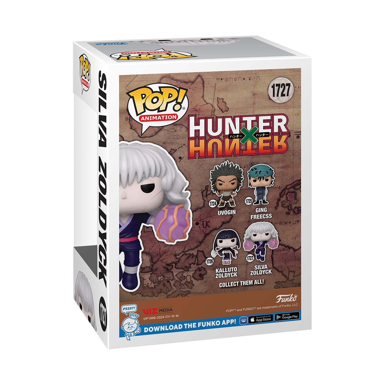 Funko POP Animation: HxH - Silva Zoldyck - Hunter X Hunter (HXH) - Collectable Vinyl Figure - Gift Idea - Official Merchandise - for Kids & Adults…