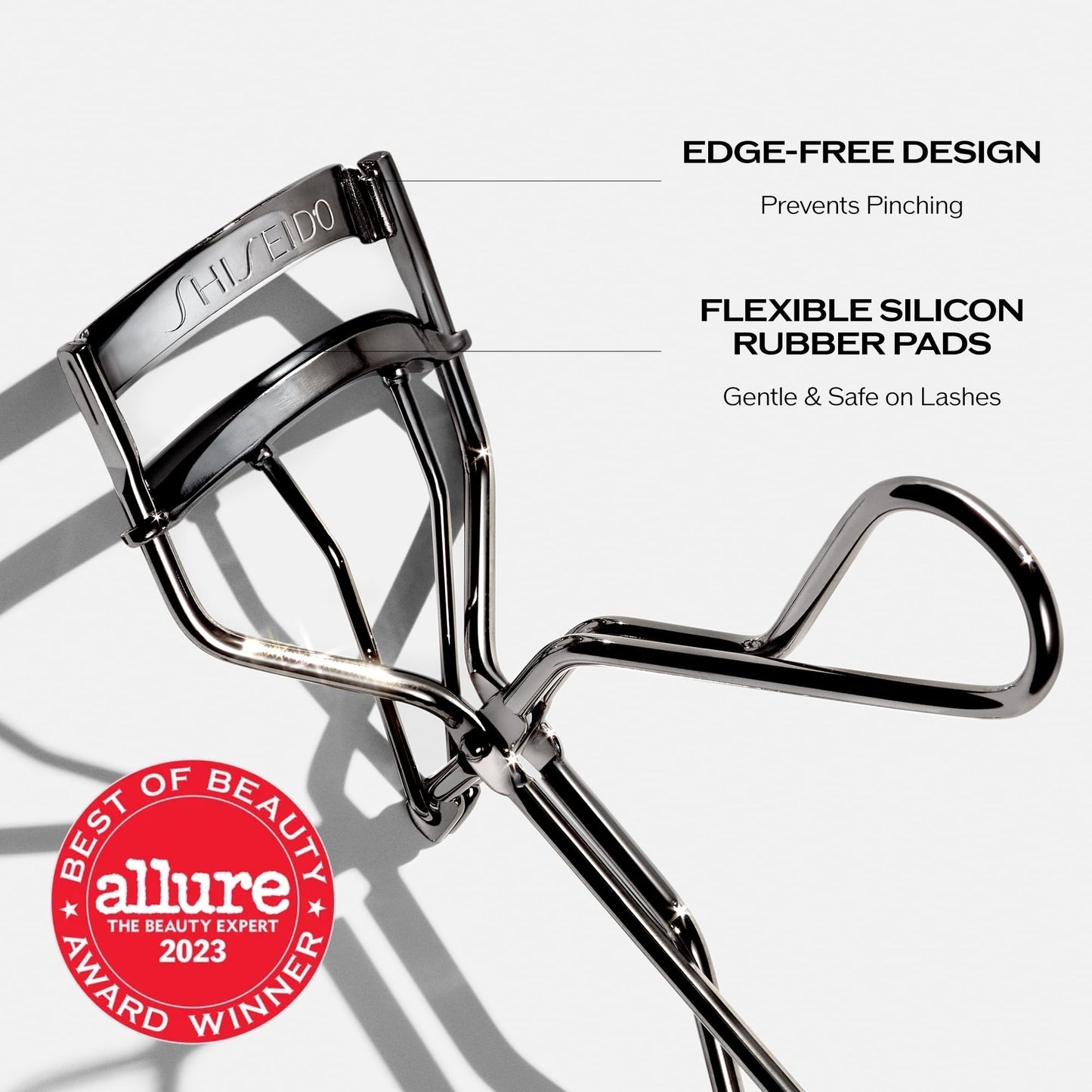 Shiseido Eyelash Curler - Crimps & Curls Lashes for Perfect, Eye-Framing Fringe - Gentle & Safe - Includes Replacement Pad Beauty and Personal Care Shiseido