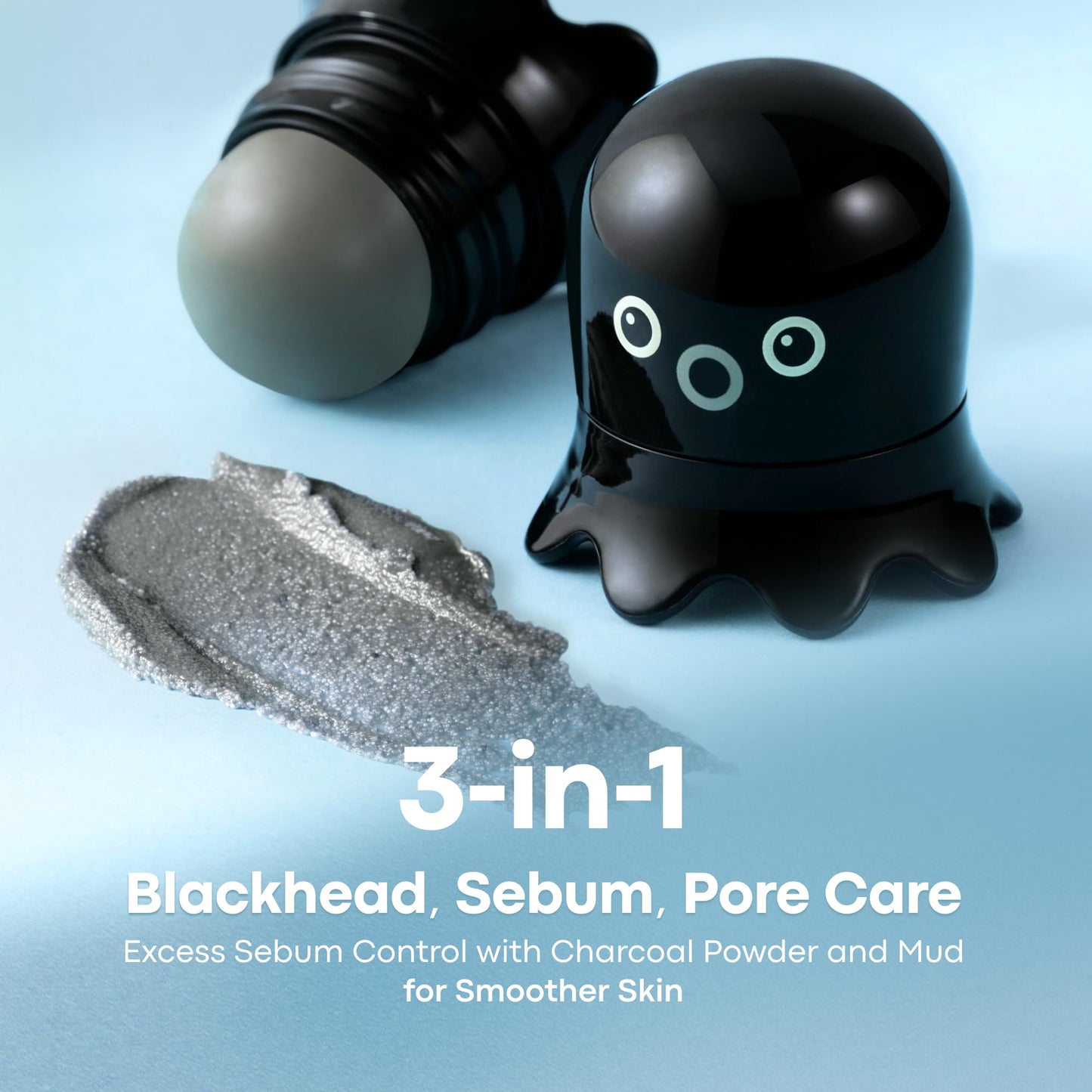 TONYMOLY Tako Pore Blackhead Remover Scrub Stick Charcoal & Dead Sea Salt Exfoliator for Blackheads, Whiteheads, Pore Cleansing & Oil Control, 0.8 oz Beauty and Personal Care TONYMOLY