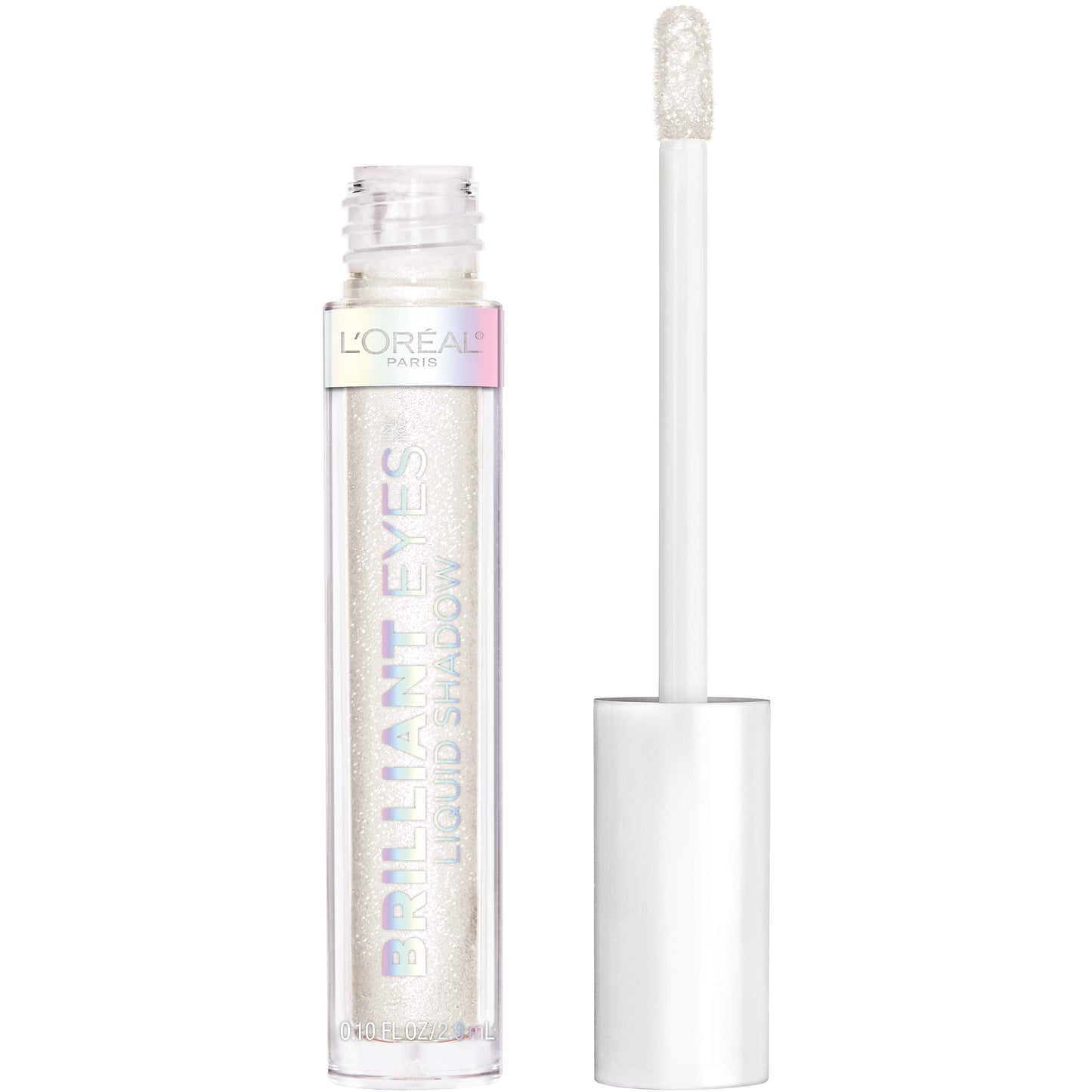 L'Oreal Paris Brilliant Eyes Shimmer Liquid Eye Shadow, Longwearing Lasting Shimmer, Crease Resistant, Flake-Proof, Precision Applicator, Quick Dry