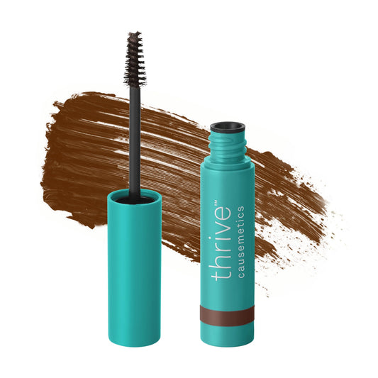 Thrive Causemetics Instant Brow Fix Semi-Permanent Eyebrow Gel, Waterproof Tinted Eye Brow Gel with Vitamin B5, Smudge-Proof, Long Lasting Definition Beauty and Personal Care Thrive Causemetics Default Title