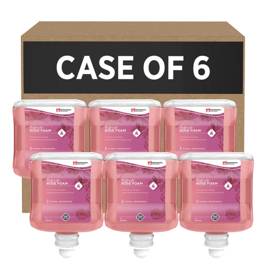 SC Johnson Professional REFRESH ROSE FOAM HAND SOAP 1 LITERS, 6 PACK Beauty & Personal Care SC Johnson Professional