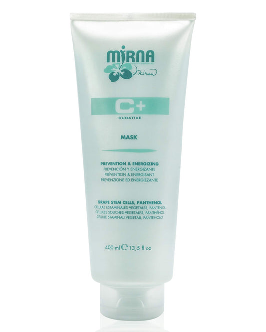 Mirna Professional Prevention & Energizing, Anti Thinning Mask/Deep conditioner For Weak Hair. Infused with Oligo-Elements, Herb extracts, Grape stem cells