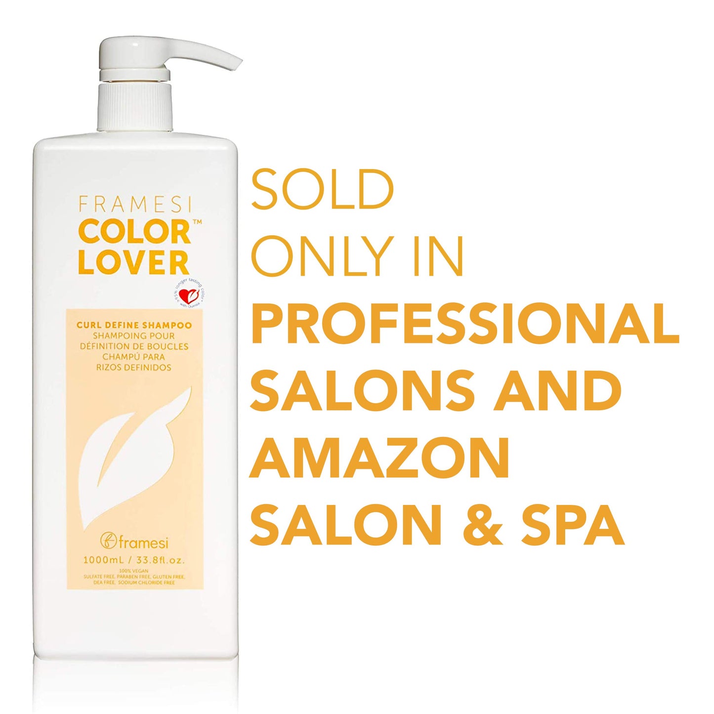 FRAMESI Color Lover Curl Define Shampoo, 33.8 Fl Oz (Pack of 1)