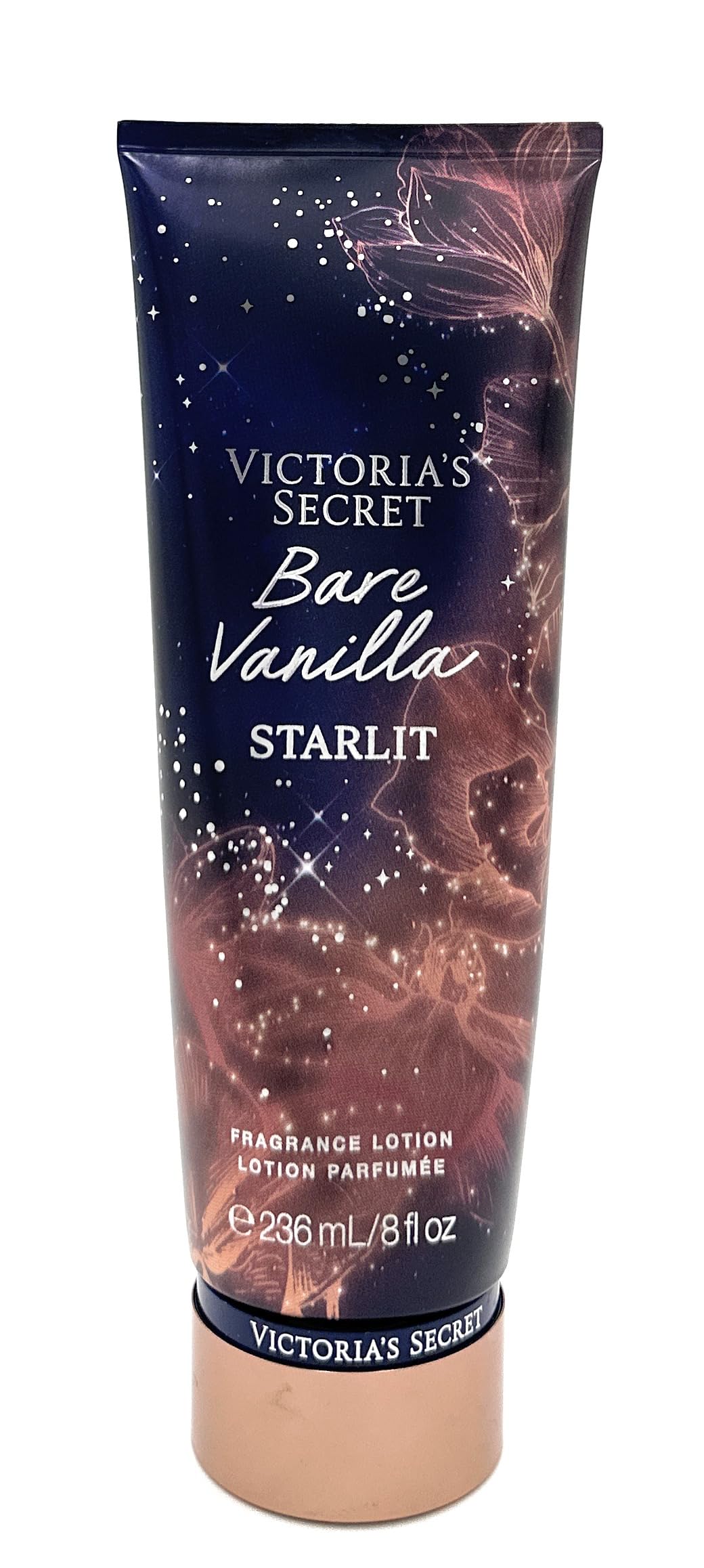 Victoria's Secret Fragrance Lotion Starlit Collection 8.0 Fl Oz (Medium, Bare Vanilla Starlit)