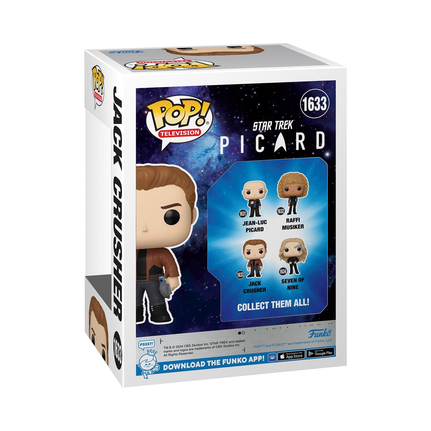 Funko POP TV: Star Trek Picard - Jack Crusher - Star Trek - Collectable Vinyl Figure - Gift Idea - Official Merchandise - for Kids & Adults - TV Fans…