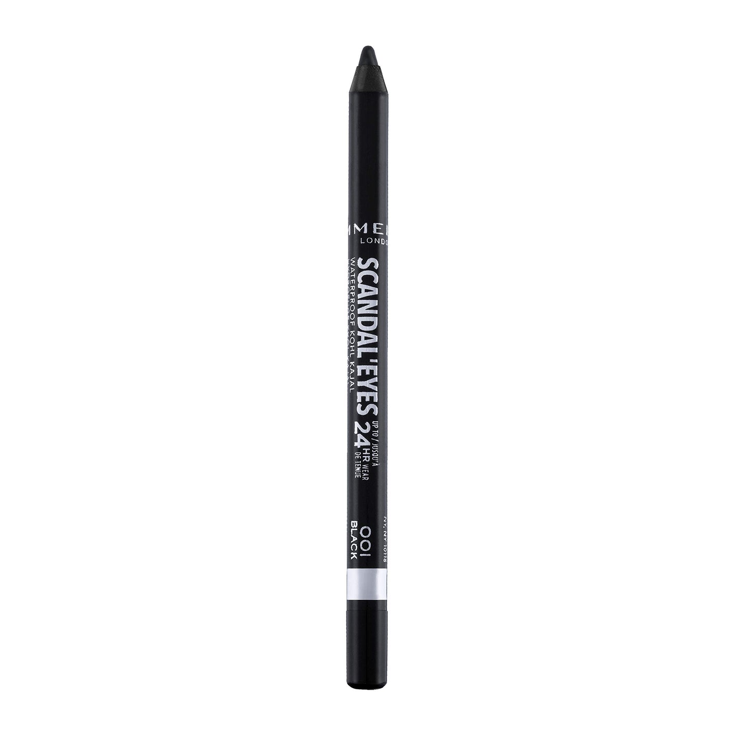 Rimmel London Scandaleyes Waterproof Gel Pencil Eyeliner, Long-Wearing, Ultra-Smooth, Smudge-Proof, 001, Black, 0.04oz Beauty and Personal Care Rimmel