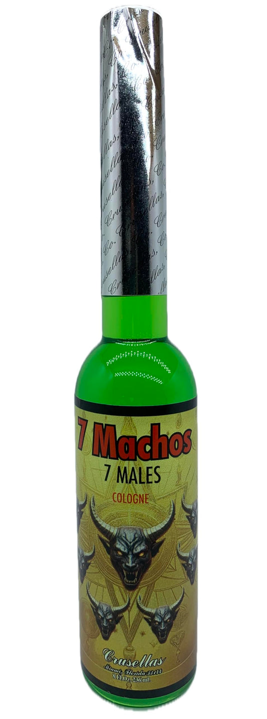 Crusellas 7 Males (7 Machos) Cologne 7 Fl. Oz. Beauty & Personal Care Crusellas