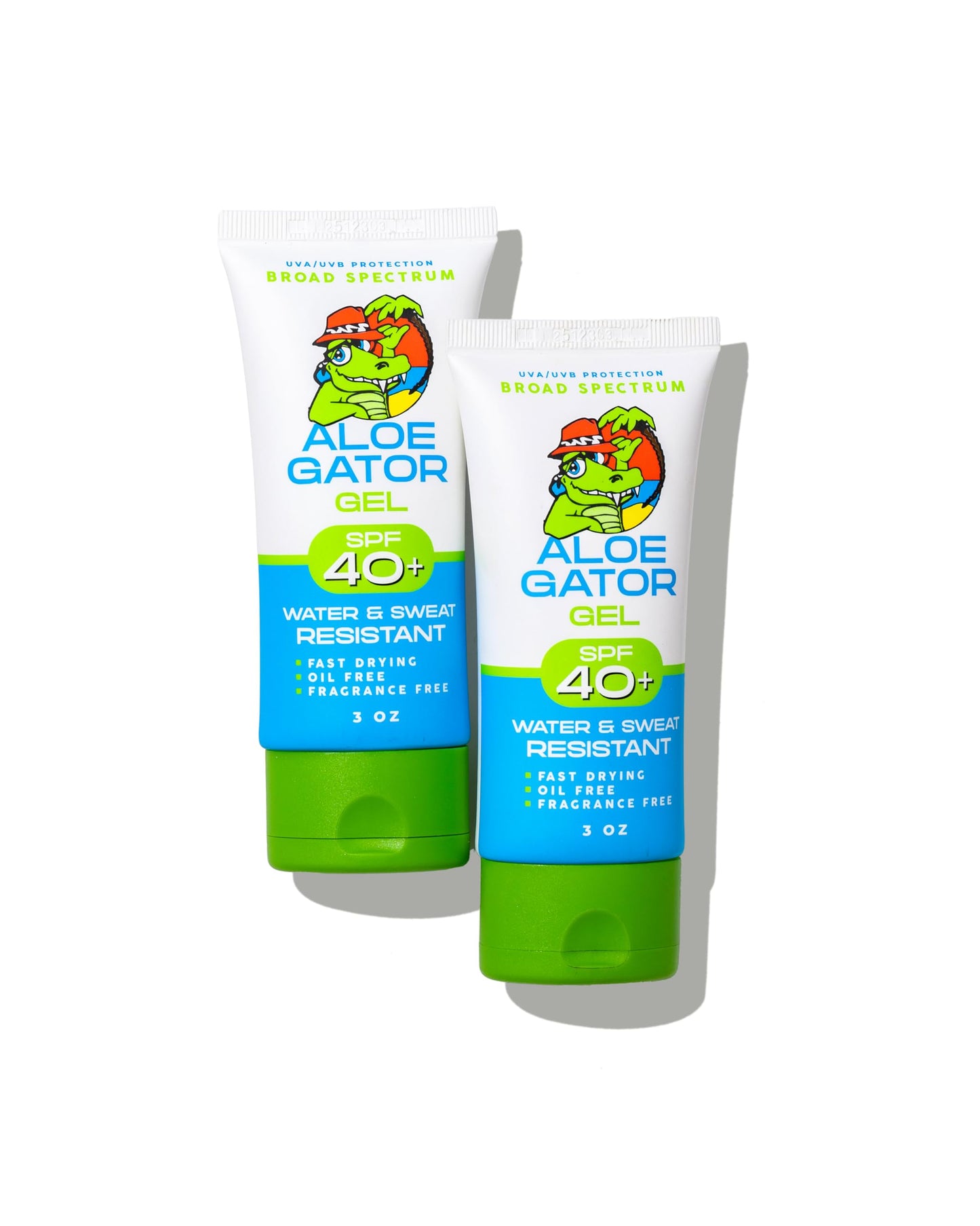 Aloe Gator Gel Sunscreen SPF 40+, Alcohol-Free, Paraben-Free