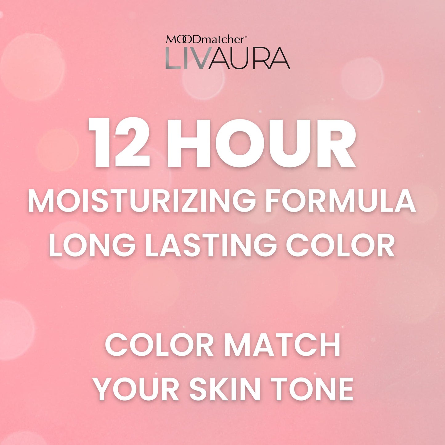 MOODmatcher LIVAURA Long Lasting Lipstick for Women - Color Changing Moisturizing Cream Lipsticks, Smudge Proof Lip Stick, Easy to Apply Lip Makeup,