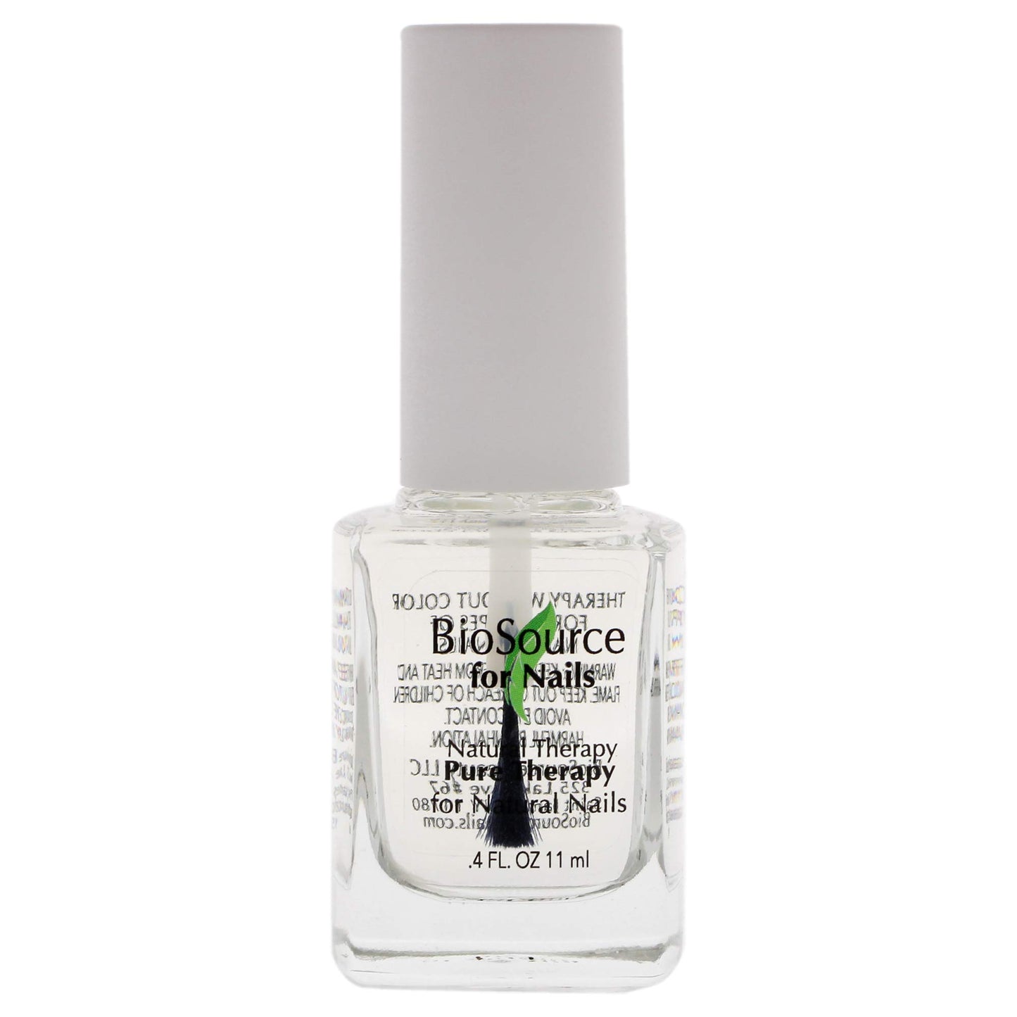 BioSource for Nails Natural Therapy Pure Therapy Clear Coat, 0.4 oz Beauty & Personal Care Biosource for Nails