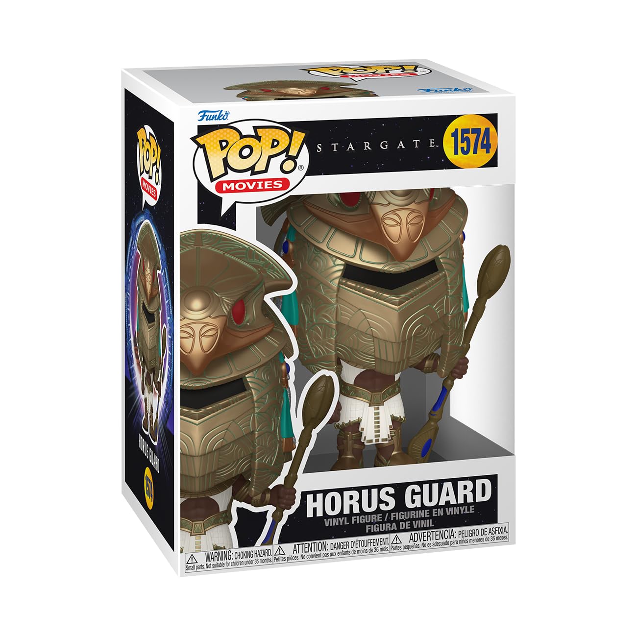 Funko POP! Movies: Stargate - Horus Soldier Guard - (Metallic) - Collectable Vinyl Figure - Gift Idea - Official Merchandise - for Kids & Adults…