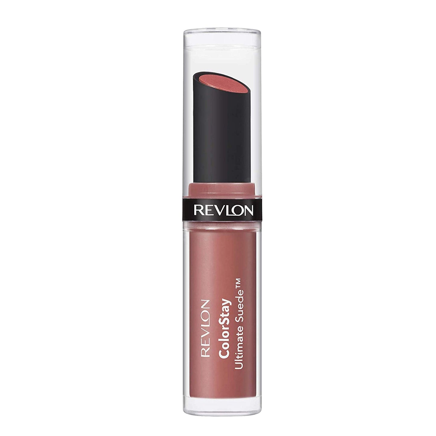 REVLON Lipstick, ColorStay Ultimate Suede Lipstick, High Impact Lip color with Moisturizing Creamy Formula, Infused with Vitamin E, 055 Iconic, 0.09