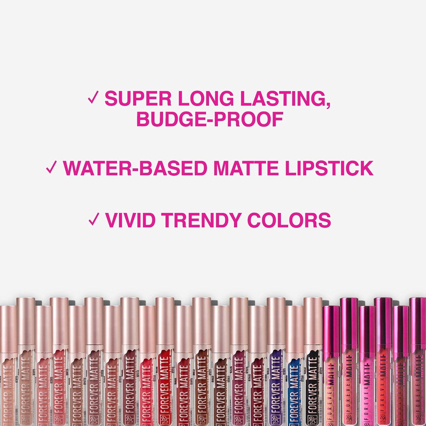 Ruby Kisses Forever Matte Liquid Lipstick - RFML07 (Trust Me)