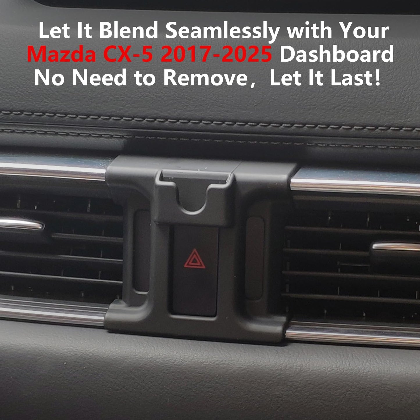 CLEC for Mazda CX-5 2017-2025 Magnetic Wireless Car Charger Phone Holder Mount Custom Fit for Mazda CX-5 2017-2025 15W Fast Charging Car Phone Holder…