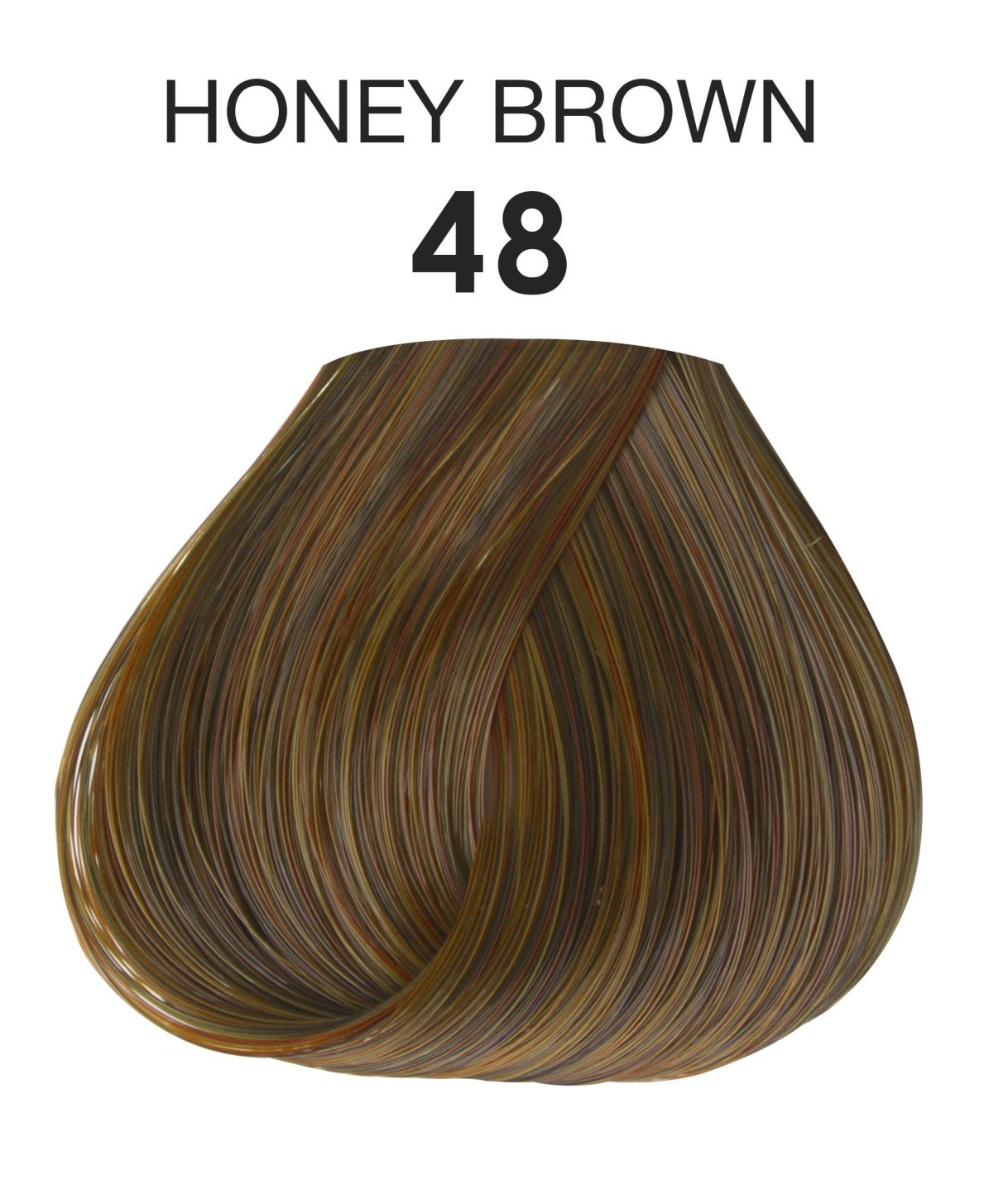 Adore Semi-Permanent Haircolor #048 Honey Brown 4 Ounce (118ml) (3 Pack)