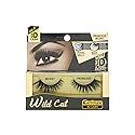 CATTITUDE 3D LASHES Princess Wild Cat False Eyelashes, Lightweight & Reusable, Cruelty-Free