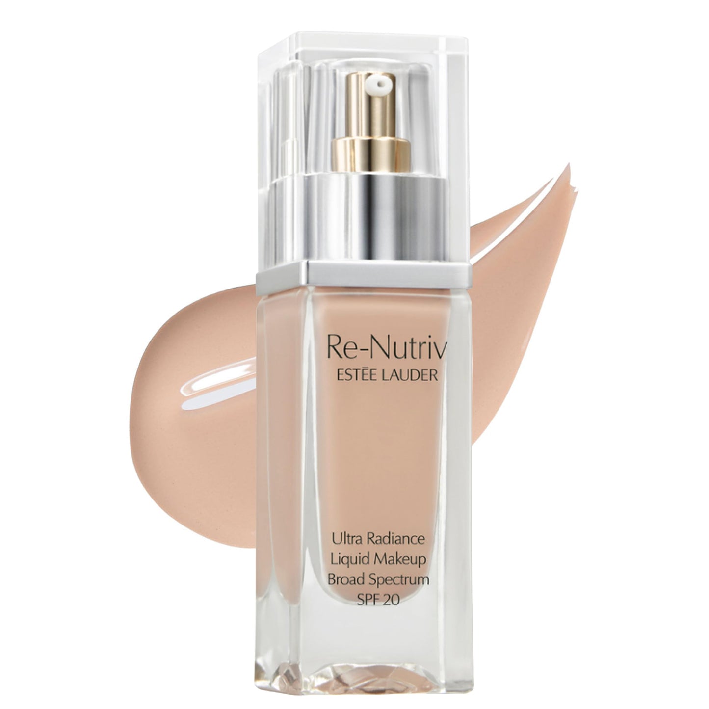 Estée Lauder Re-Nutriv Ultra Radiance Liquid Foundation SPF 20 | Luxurious, Hydrating, Long-Wearing, 1 Fl Oz, 3C0 Cool Crème