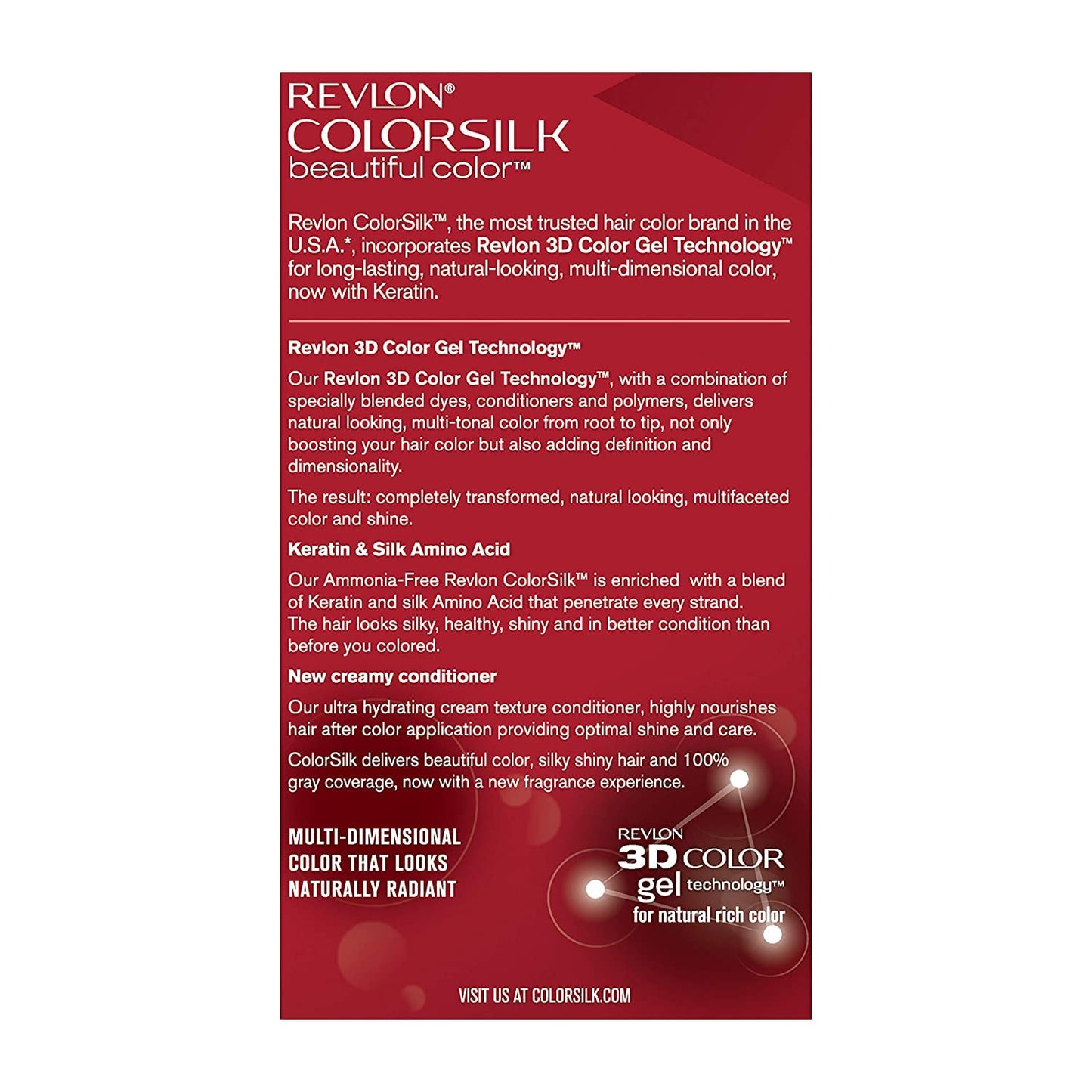 Revlon ColorSilk Beautiful Color 41 Medium Brown 1 ea (Pack of 4)