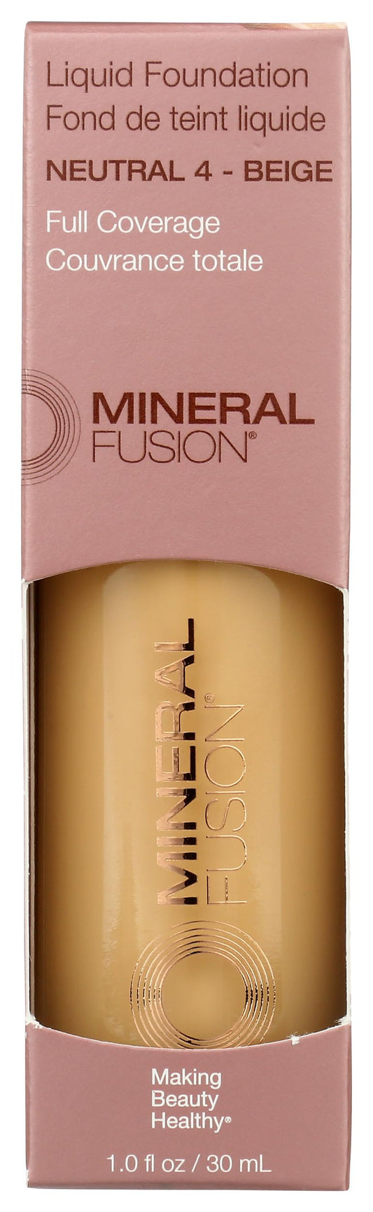 Mineral Fusion Neutral 4 Liquid Foundation, 1 FZ
