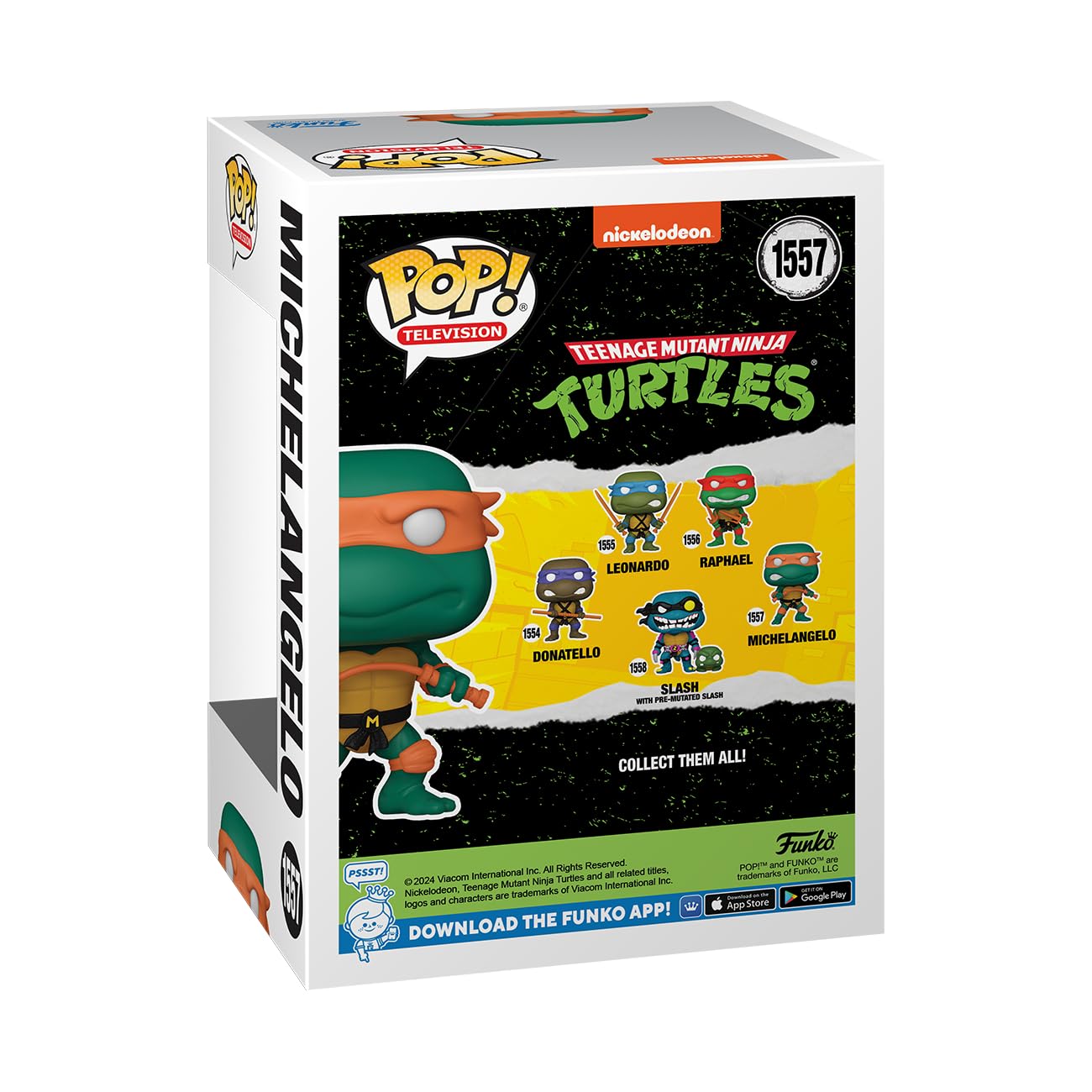 Funko POP! TV: Teenage Mutant Ninja Turtles (TMNT) - Michelangelo - Collectable Vinyl Figure - Gift Idea - Official Merchandise - for Kids & Adults…