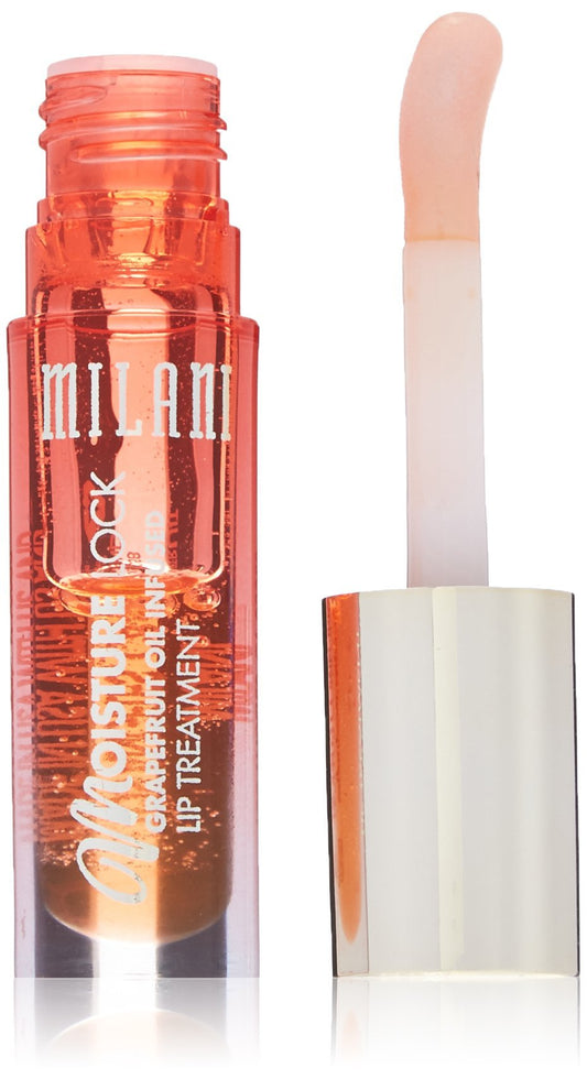 Milani Moisture Lock Oil Infused Lip Treatment, Revitalizing Grapefruit, 0.10 Ounce