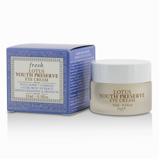 fresh Lotus Youth Preserve Eye Cream 0.5 oz/ 15 mL Beauty & Personal Care Fresh