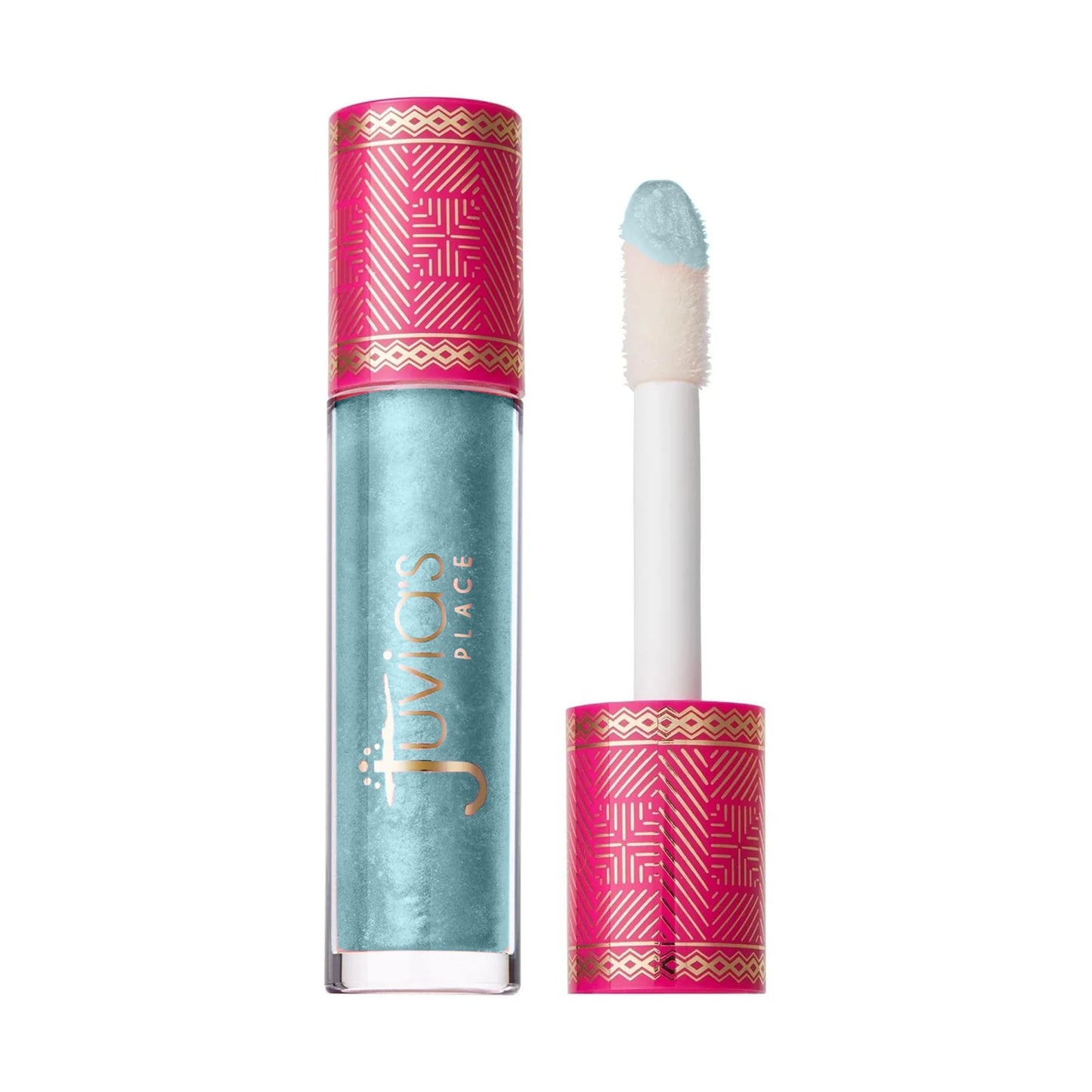 Juvia's Place High Shine - Glides on Creamy and Smooth,16 oz, Lip Gloss Garden of Juvia Flower Girl,Non-Sticky Long Lasting,Iridescent, Clear Gloss