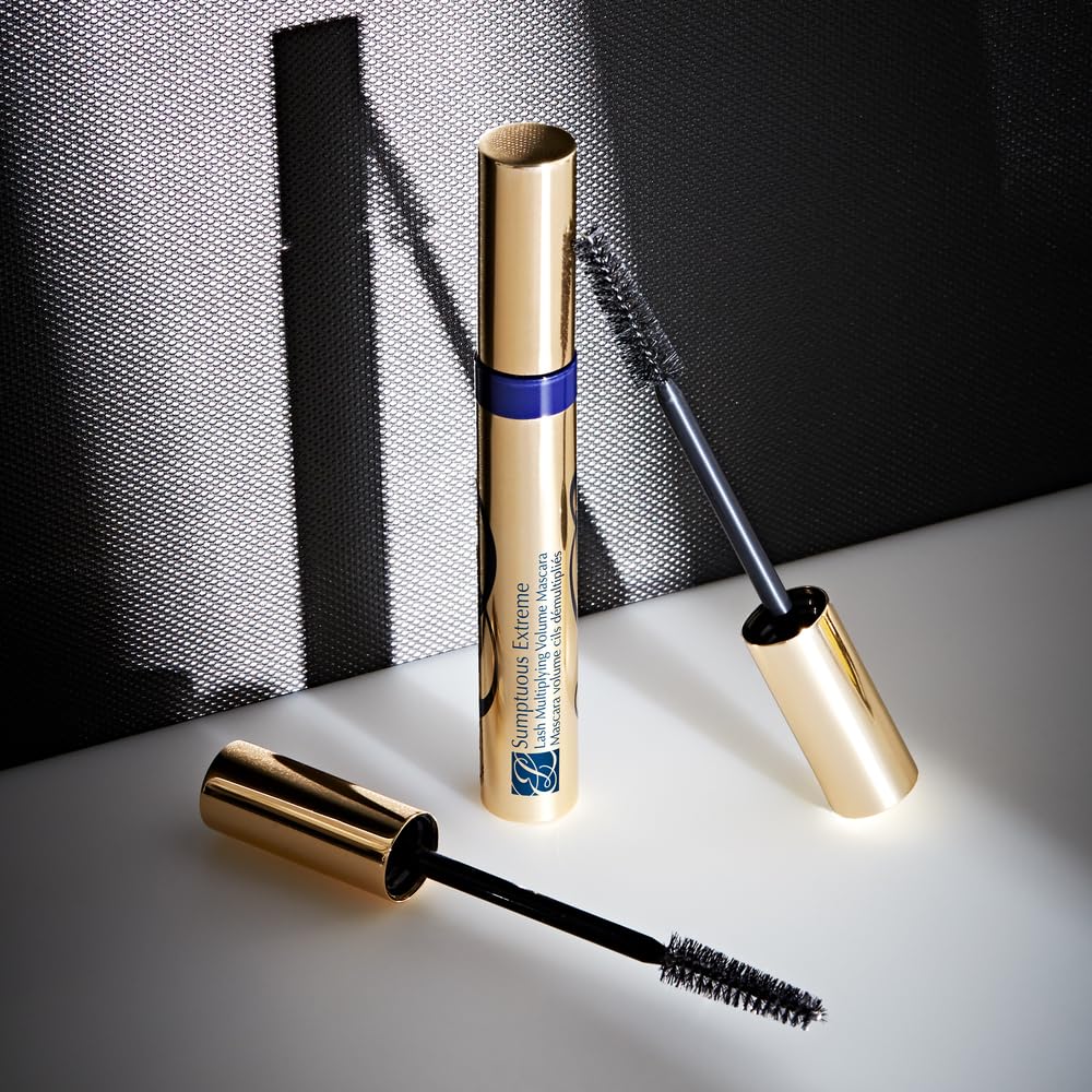 Estée Lauder Sumptuous Extreme Lash Multiplying Volume and Length Mascara | 01 Extreme Black, 0.27 Fl Oz