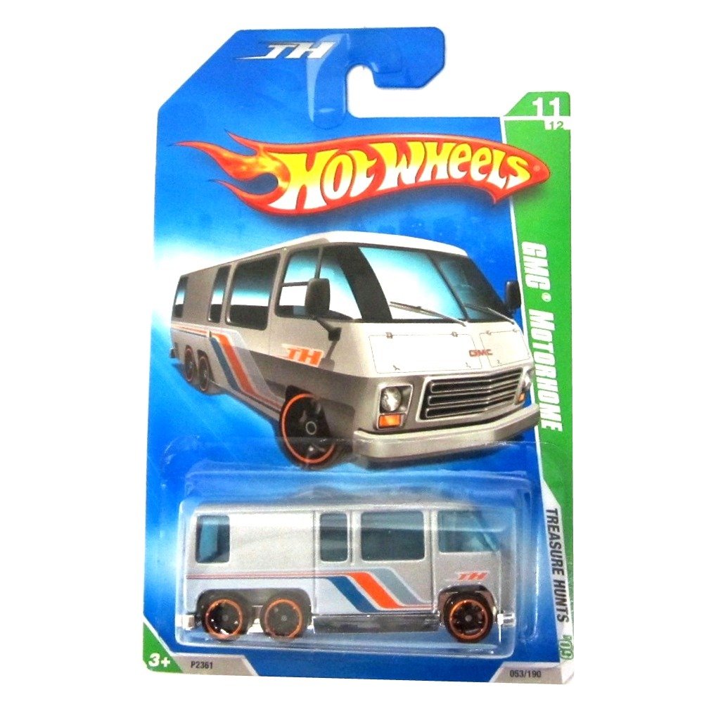 Hot Wheels 2009-11 Treasure Hunts GMC MOTORHOME 1:64 Scale