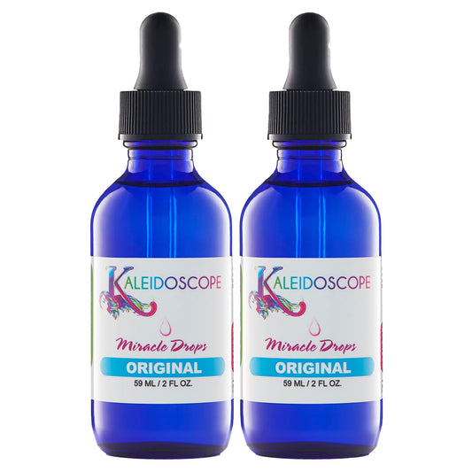 Kaleidoscope Miracle Drops - Quick Absorbing - Fights Dry Scalp - Boosts Hair Growth - 2oz - 2 Pack