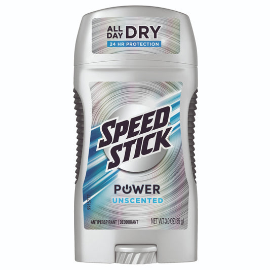 SPEED STICK Power Unscented Antiperspirant Deodorant, 3 Ounce (Pack of 5) Beauty and Personal Care Speed Stick