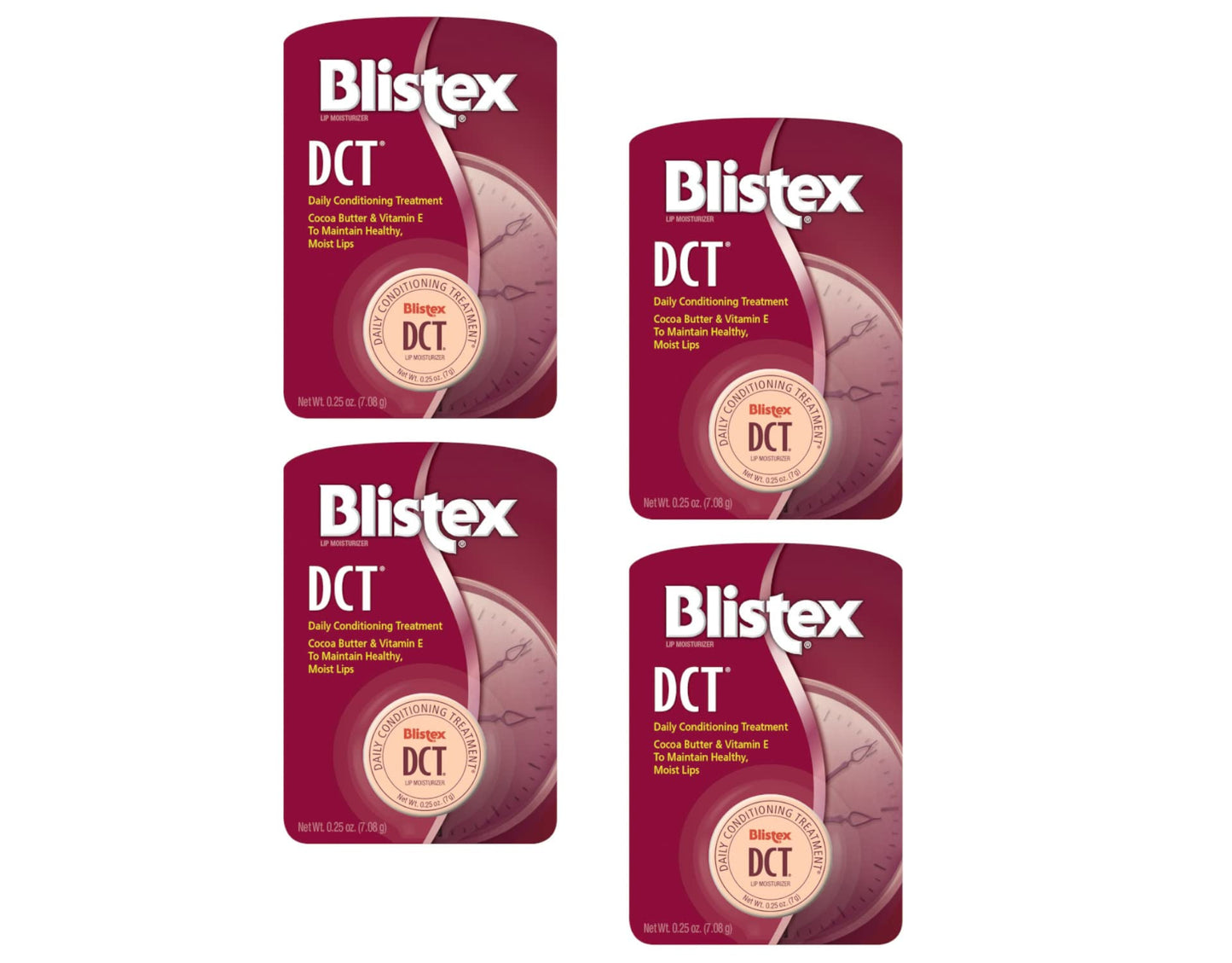 Blistex DCT Daily Conditioning Treatment, 0.25 oz, 4-Pack Beauty and Personal Care Blistex