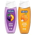 Softsoap Limited Edition Summer Scented Moisturizing Body Wash, Plum and Orange Blossom, 12 oz Each, 2 Pack