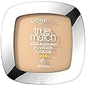 L'Oreal Paris True Match Super Blendable Oil Free Powder Foundation, W3 Light Medium, 0.33 oz, Packaging May Vary