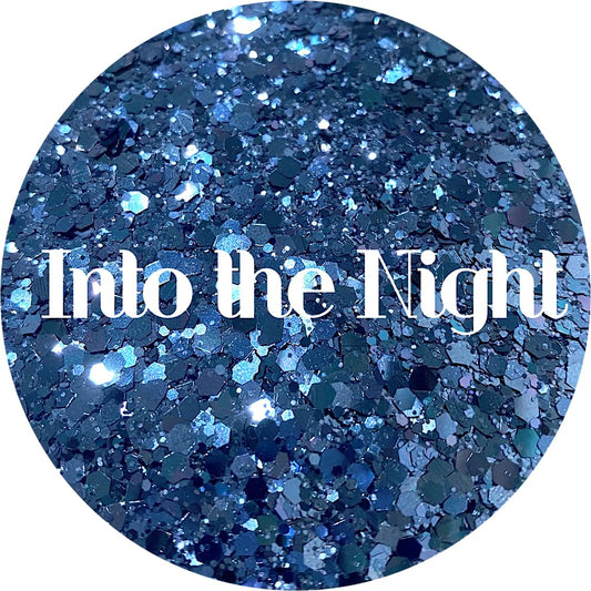 Navy Blue Polyester Glitter | Craft Glitter | Glitter for Arts & Crafts | Tumblers | Cosmetics | Nails | Epoxy Resin Art | Slime | DIY | Body Glitter
