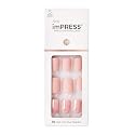 KISS imPRESS No Glue Mani Press On Nails, Design, 'Keep in Touch', Pink, Short Size, Squoval Shape, Includes 30 Nails, Prep Pad, Instructions Sheet, 1 Beauty & Personal Care imPRESS