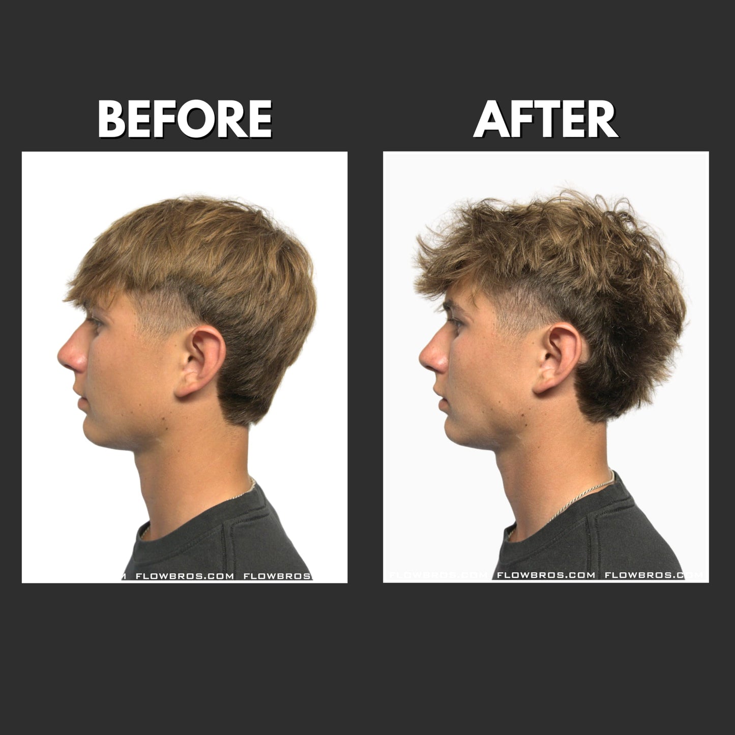 Flow Bros Sea Salt Spray for Hair - Texturizing & Volumizing Sea Salt Spray with Natural Ingredients, Vitamin B5 & Amaranth Seed Extract - Light