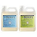 Mrs. MEYER'S CLEAN DAY Hand Soap Refill Scent Variety Pack 2 CT (Lemon Verbena + Rain Water)