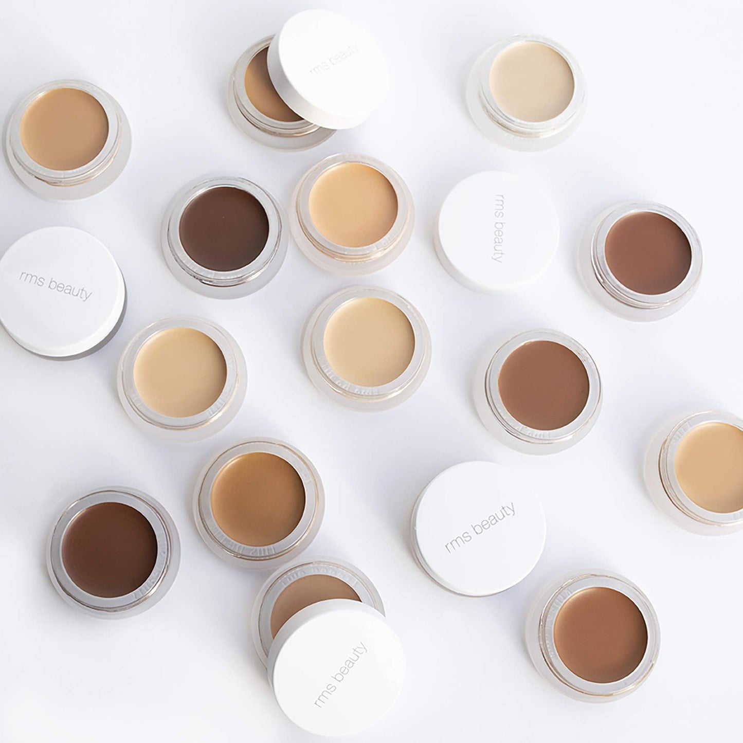 RMS Beauty “Un” Cover-Up Concealer - Organic Cream Concealer & Foundation, Hydrating Face Makeup for Healthy Looking Skin - No.55 (0.2 Ounce)